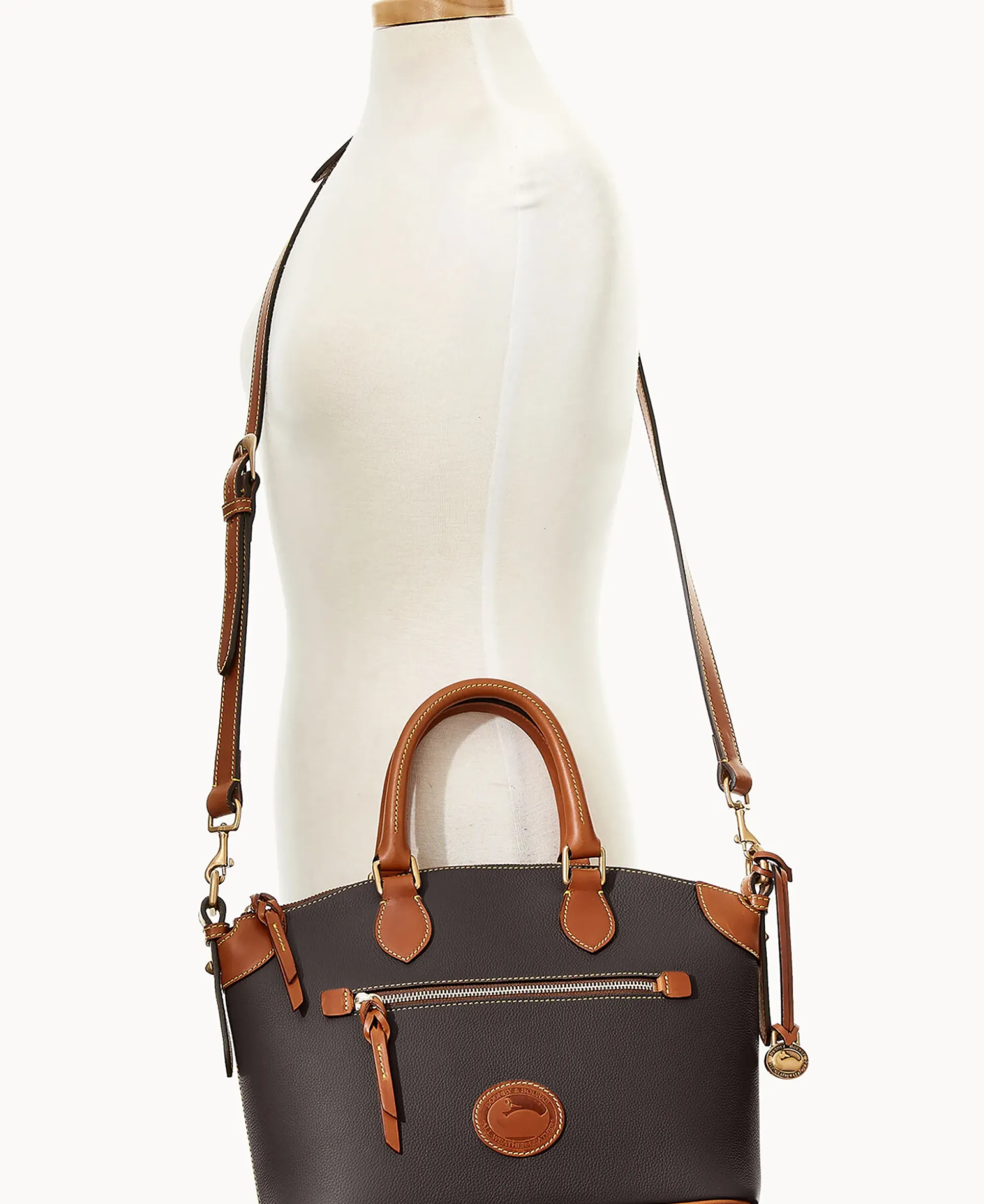 All Weather Leather 3.0 Domed Satchel 30