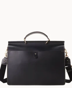 Alto Double Gusset Buckle Brief Case