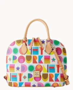 Art Deco Zip Zip Satchel