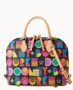 Art Deco Zip Zip Satchel