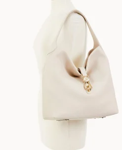 Belvedere Logo Lock Shoulder Bag