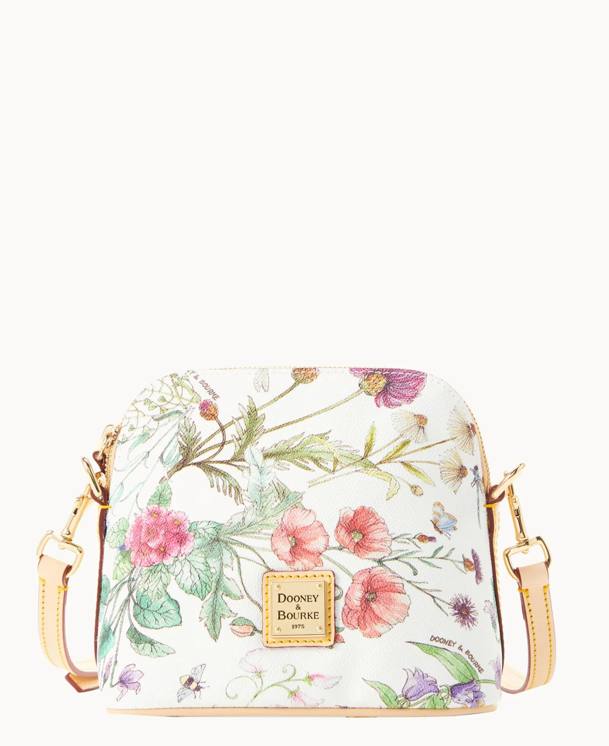 Botanical Collection Zip Domed Crossbody