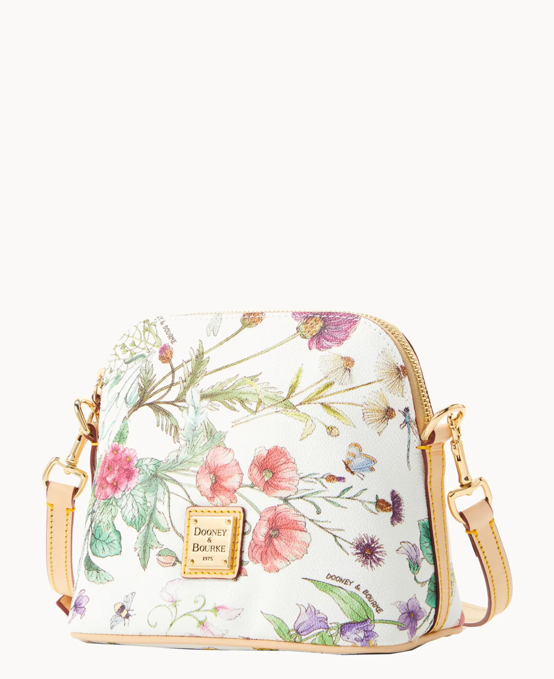Botanical Collection Zip Domed Crossbody