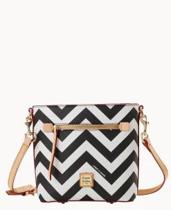Chevron Small Zip Crossbody