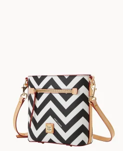 Chevron Small Zip Crossbody