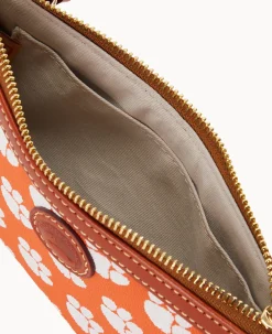 Collegiate Clemson University Large Slim Crossbody