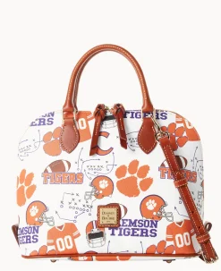 Collegiate Clemson University Zip Zip Satchel