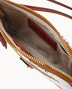 Collegiate Clemson University Zip Around Wristlet