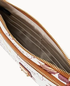 Collegiate Florida State Double Zip Wristlet