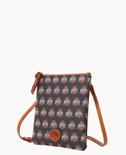 Collegiate Ohio State University North South Top Zip Crossbody