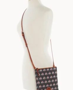 Collegiate Ohio State University North South Top Zip Crossbody