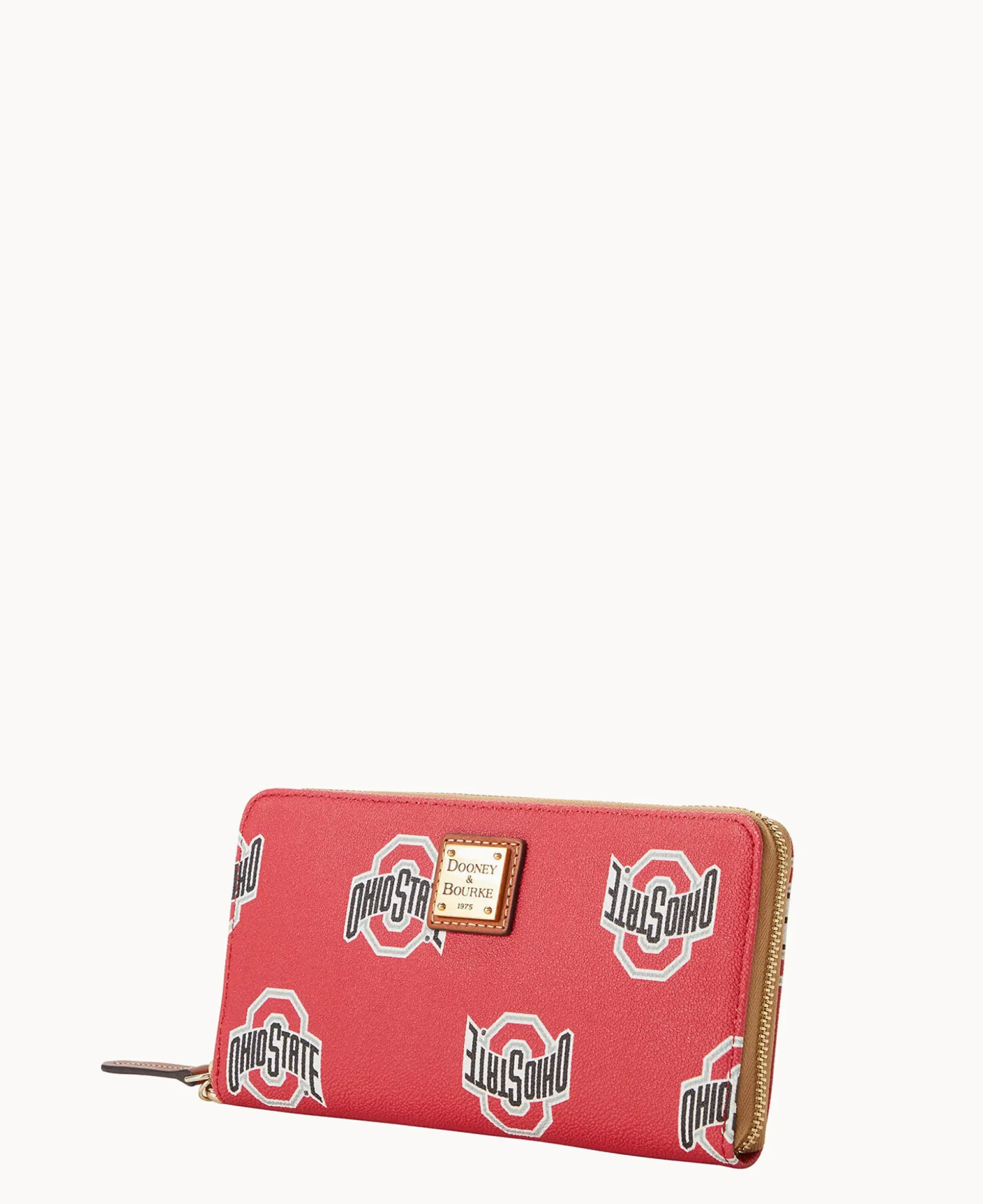 Collegiate Ohio State University Large Zip Around Wristlet