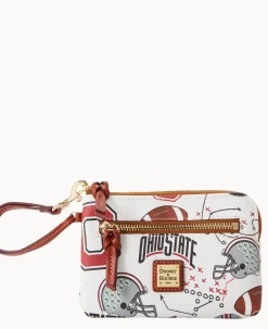 Collegiate Ohio State University Zip Around Wristlet