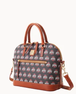 Collegiate Ohio State University Domed Zip Satchel
