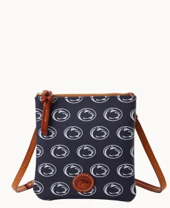 Collegiate Penn State University Small North South Top Zip Crossbody