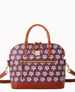 Collegiate Texas Achr(38)M University Domed Zip Satchel