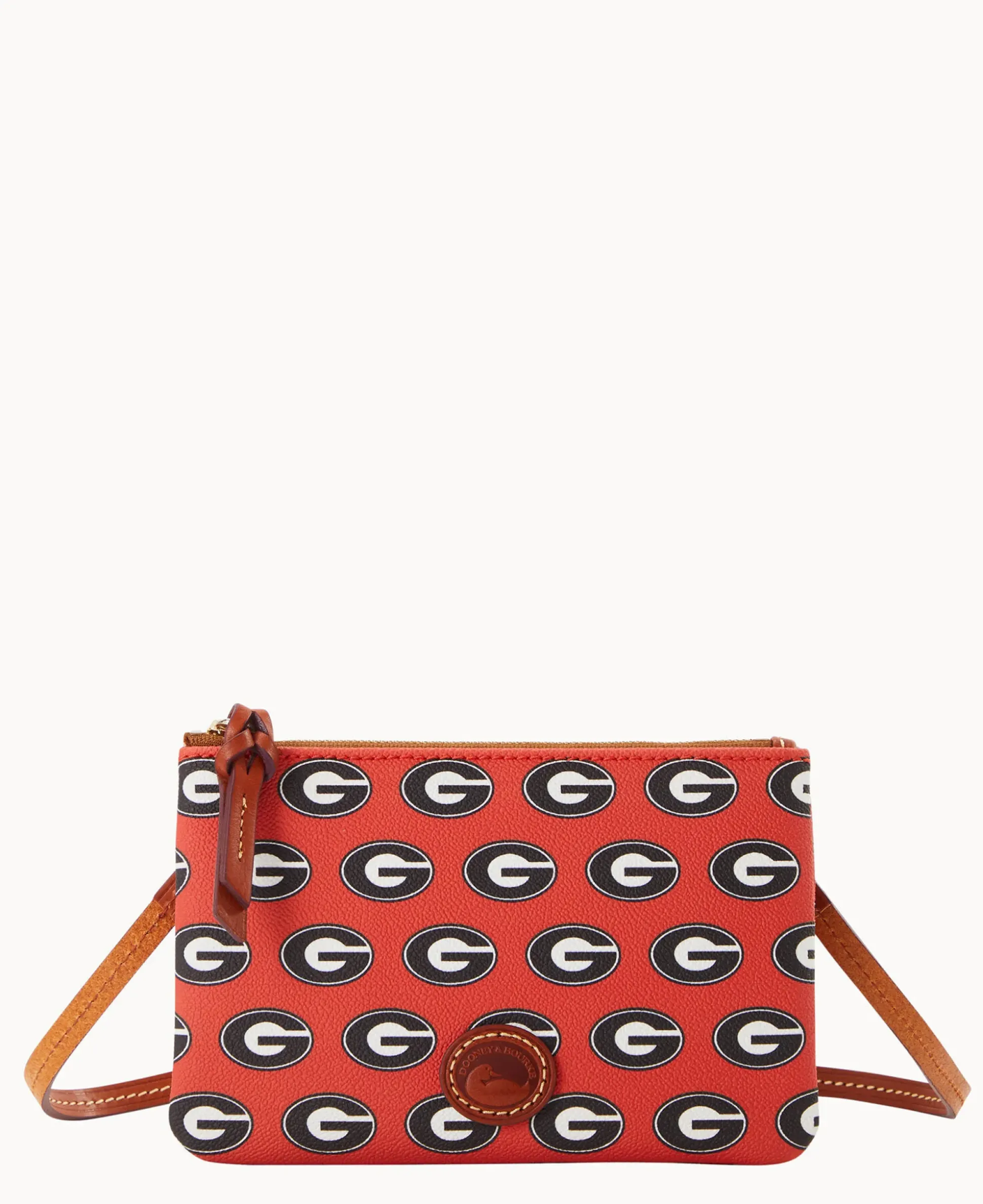 Collegiate University of Georgia Top Zip Crossbody
