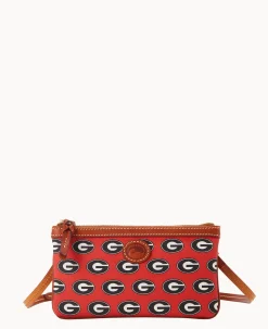 Collegiate University of Georgia Large Slim Crossbody