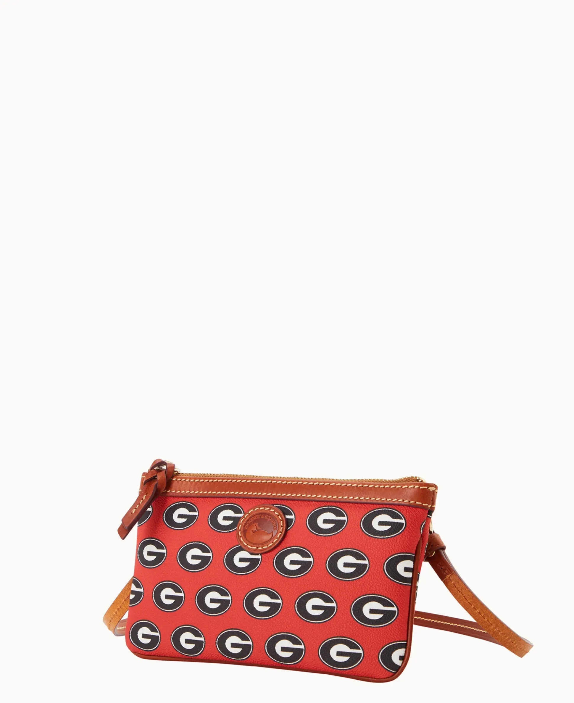 Collegiate University of Georgia Large Slim Crossbody