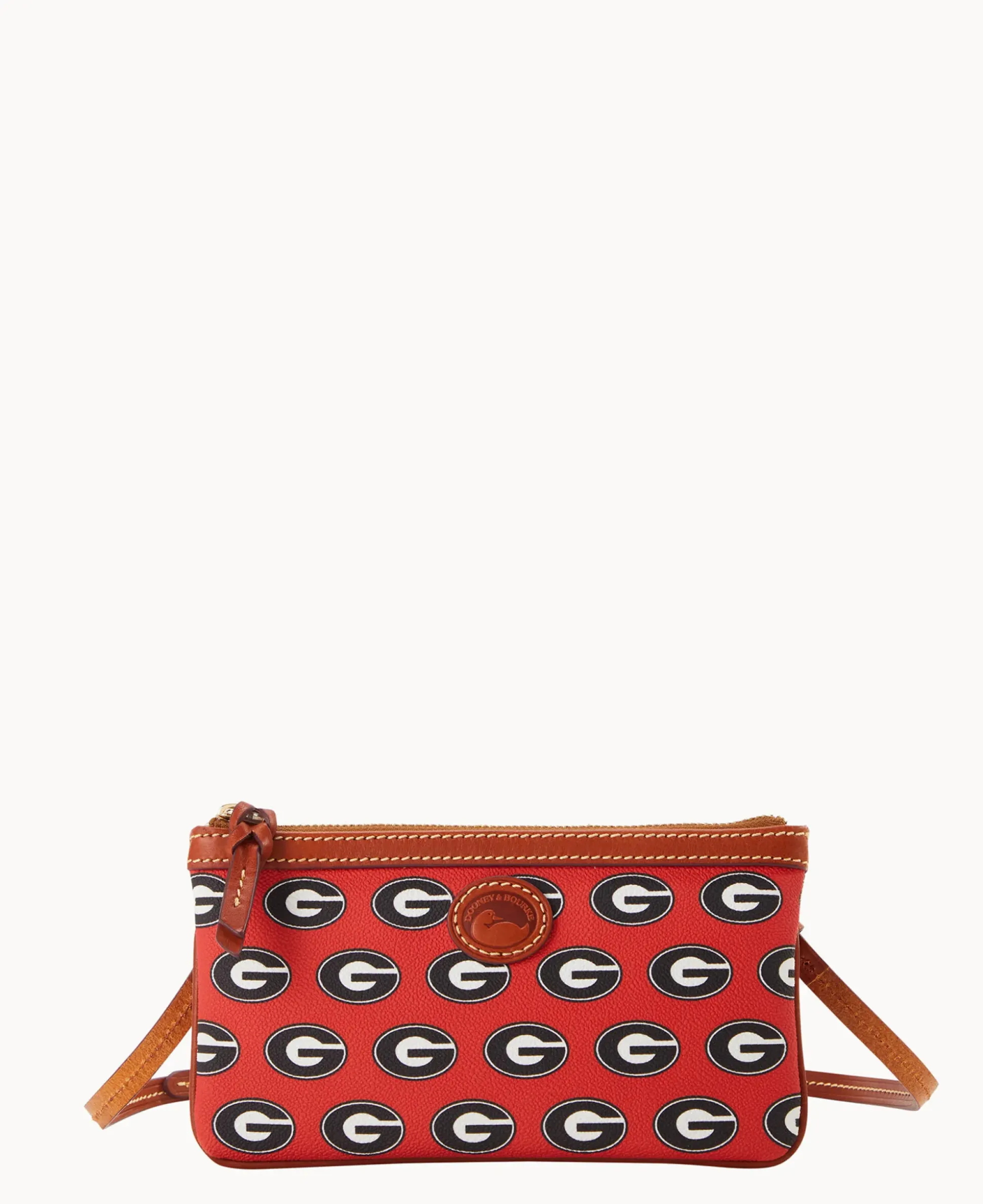 Collegiate University of Georgia Large Slim Crossbody