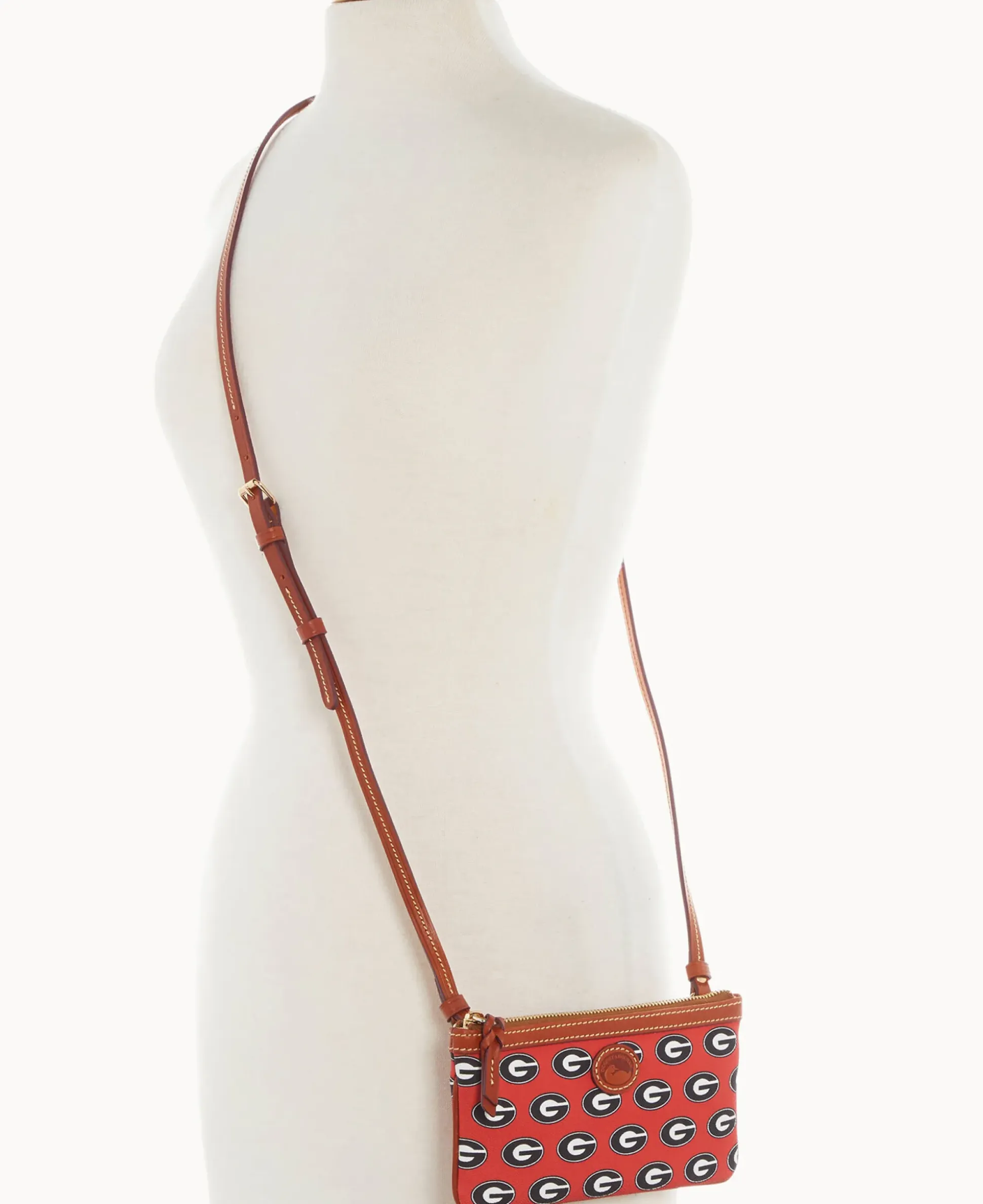 Collegiate University of Georgia Large Slim Crossbody