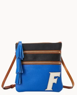 Collegiate University of Florida Triple Zip Crossbody