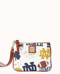 Collegiate University of Notre Dame Stadium Wristlet