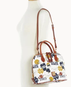 Collegiate University of Notre Dame Zip Zip Satchel