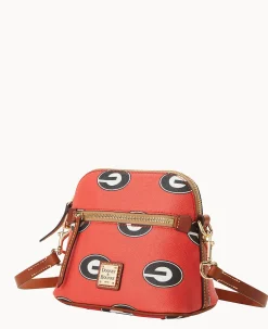 Collegiate University of Georgia Domed Crossbody