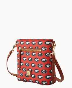 Collegiate University of Georgia Small Zip Crossbody