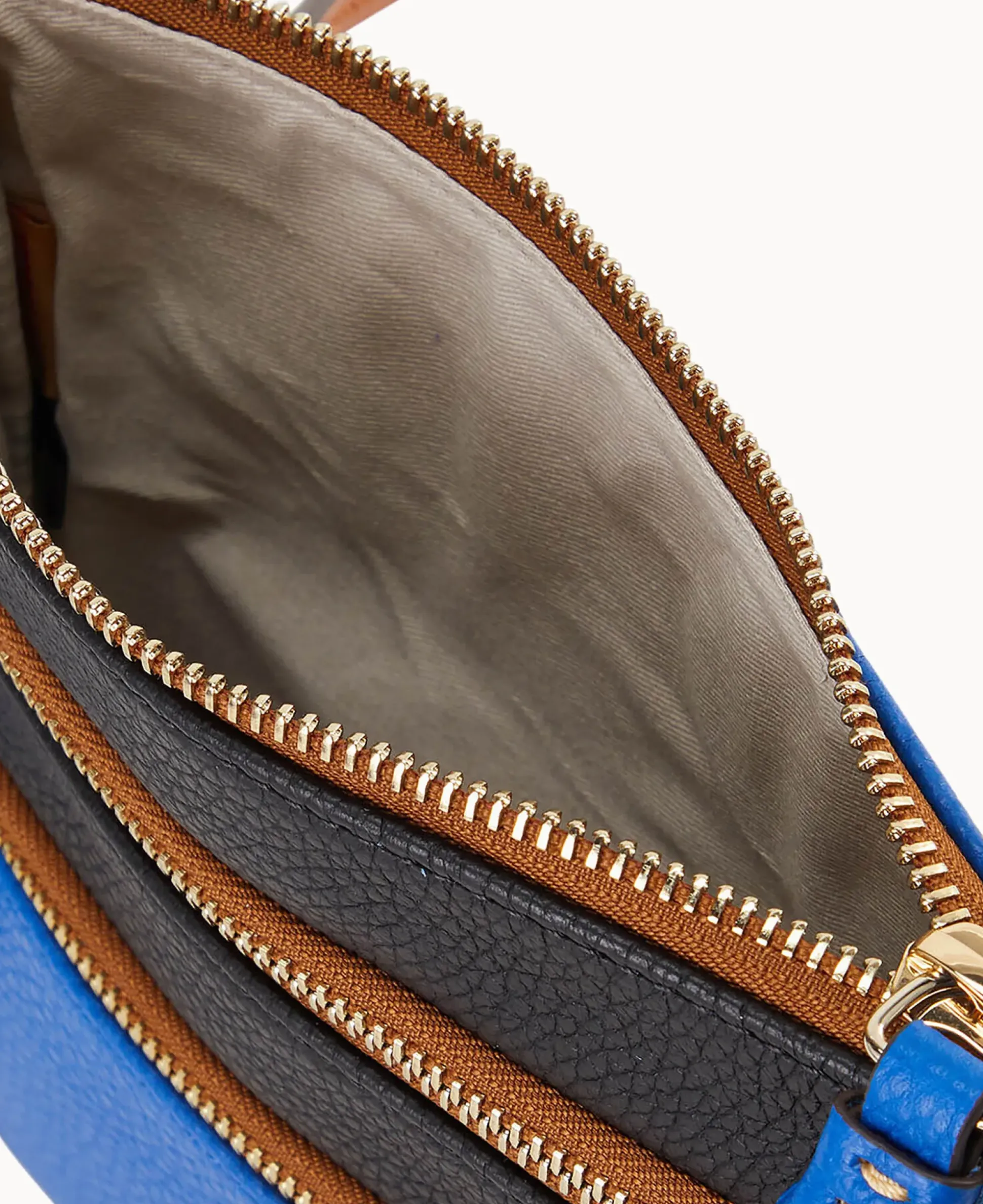 Collegiate University of Kentucky Triple Zip Crossbody