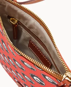 Collegiate University of Georgia North South Top Zip Crossbody