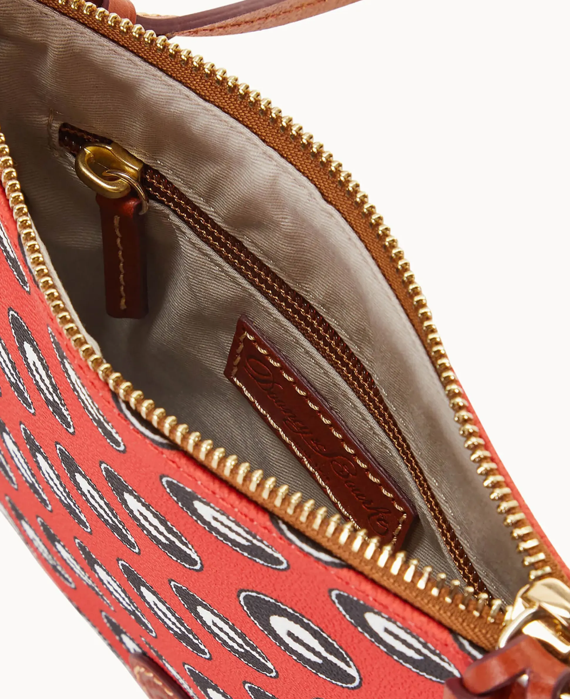 Collegiate University of Georgia North South Top Zip Crossbody