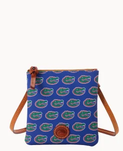 Collegiate University of Florida Small North South Top Zip Crossbody