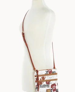 Collegiate University of Alabama N S Triple Zip Crossbody