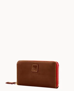 Florentine Large Zip Around Wristlet