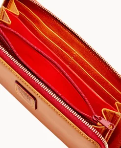 Florentine Large Zip Around Wristlet