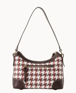 Houndstooth Shoulder Bag