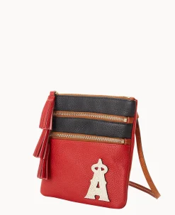 MLB Angels Triple Zip Crossbody