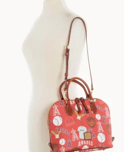 MLB Angels Zip Zip Satchel