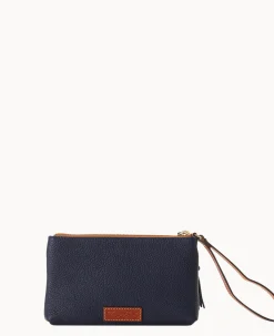 MLB Astros Double Zip Wristlet