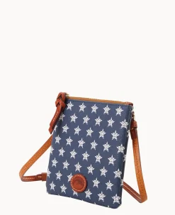 MLB Astros Small North South Top Zip Crossbody