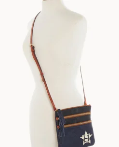 MLB Astros Triple Zip Crossbody