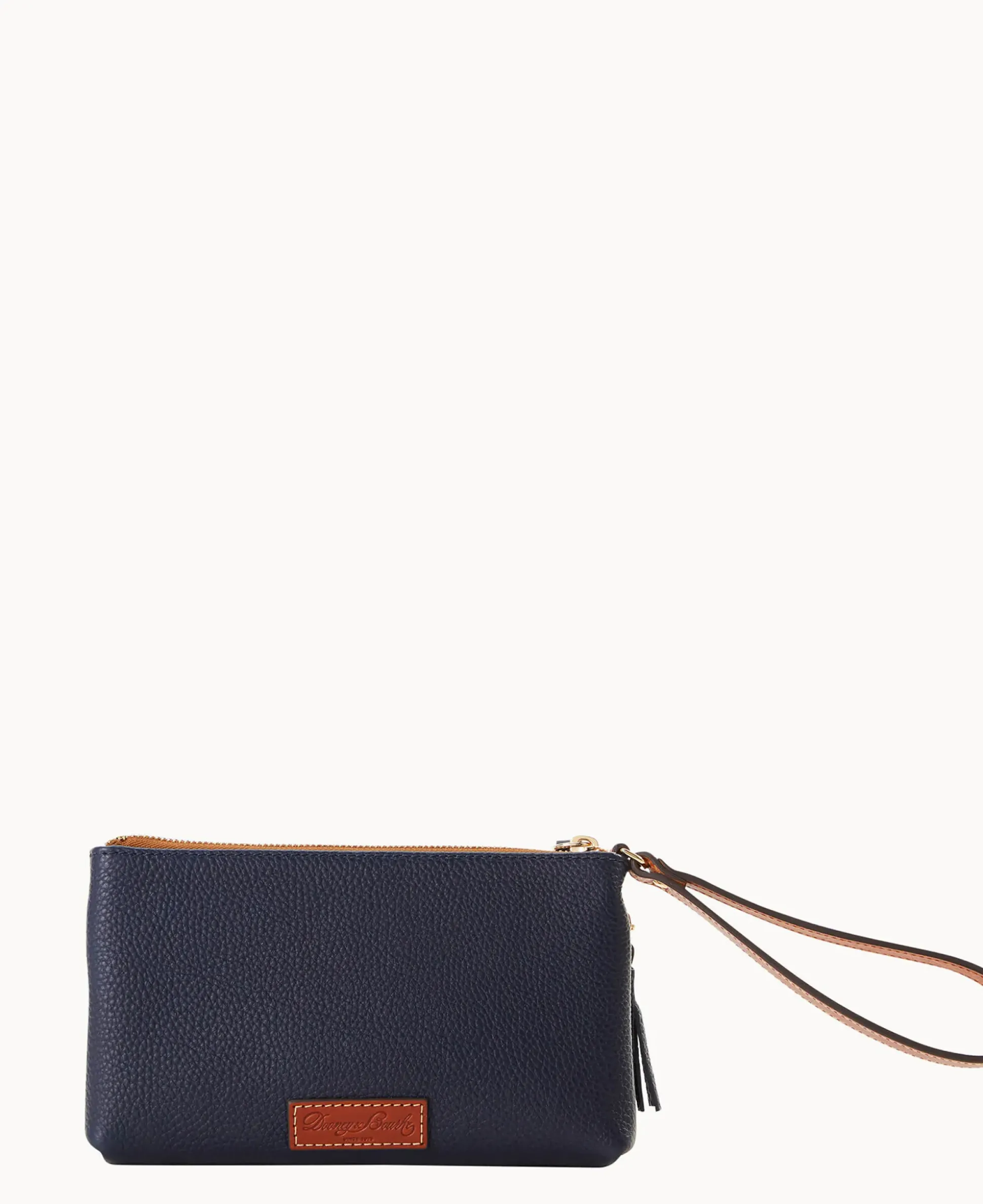 MLB Braves Double Zip Wristlet