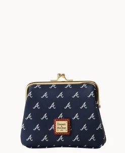 MLB Braves Large Framed Purse