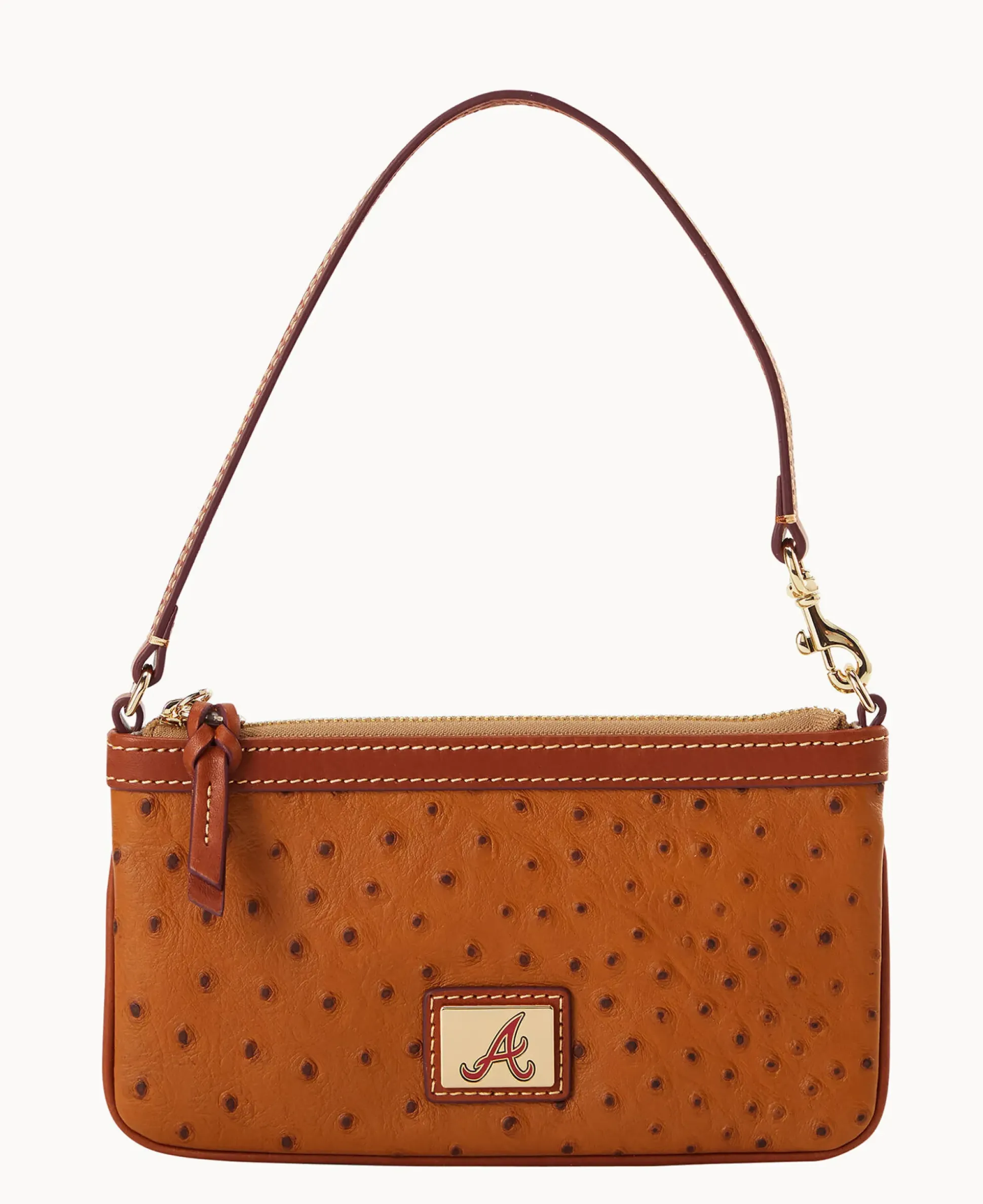 MLB Braves Large Slim Wristlet