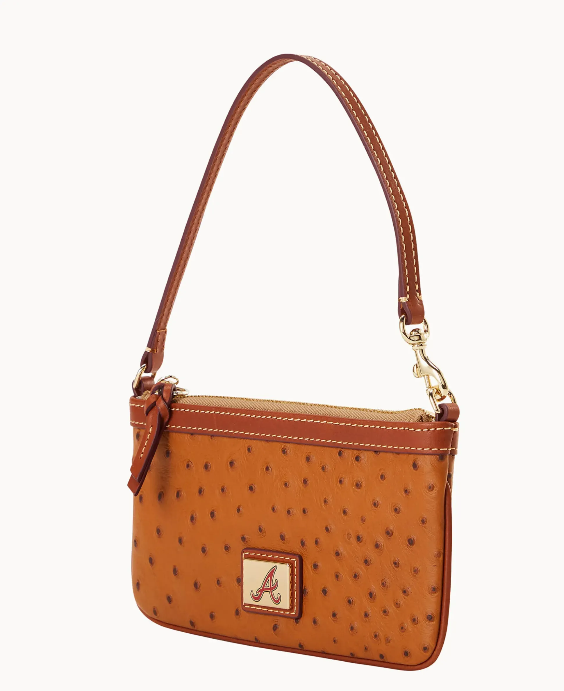 MLB Braves Large Slim Wristlet