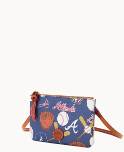 MLB Braves Top Zip Crossbody