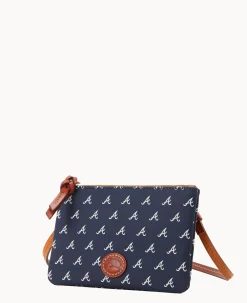 MLB Braves Top Zip Crossbody