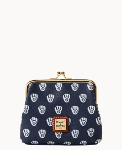 MLB Brewers Large Framed Purse